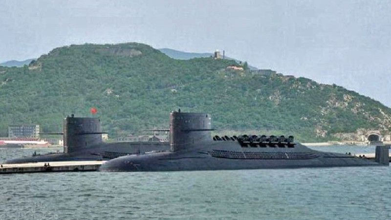 Wprowadzenie chińskiego atomowego okrętu podwodnego typu 094 z rakietami balistycznymi JL-2 opóźnia się– fot. www.freerepublic.com

