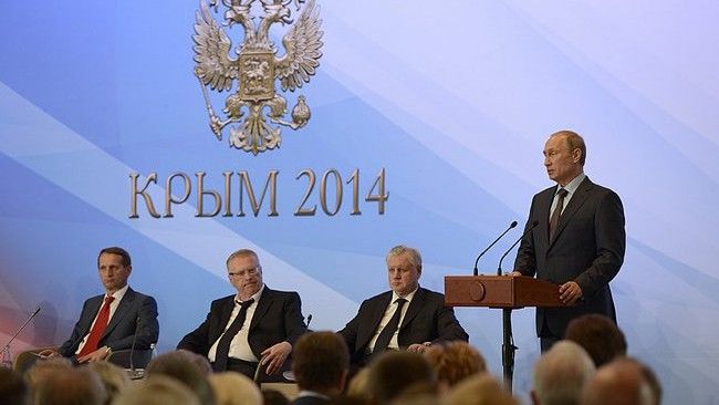 Prezydent Putin przemówił na Krymie. Ale nie dla mediów – fot. www.kremlin.ru/photo