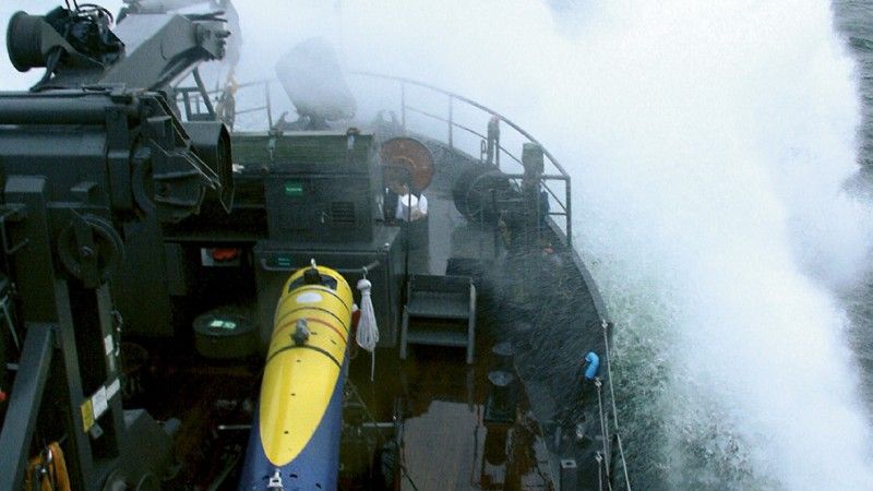 SAAB sprzedał bezzałogowy pojazd podwodny AUV62, który z powodzeniem może symulować okręt podwodny podczas ćwiczeń ZOP – fot. SAAB