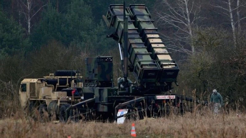 System Patriot podczas ćwiczeń w Polsce. Fot. MJR ROBERT SIEMASZKO/DKS MON