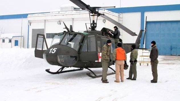 Jeden z bośniackich UH-1H Huey - fot. Ministerstwo Obrony Bośni i Hercegowiny