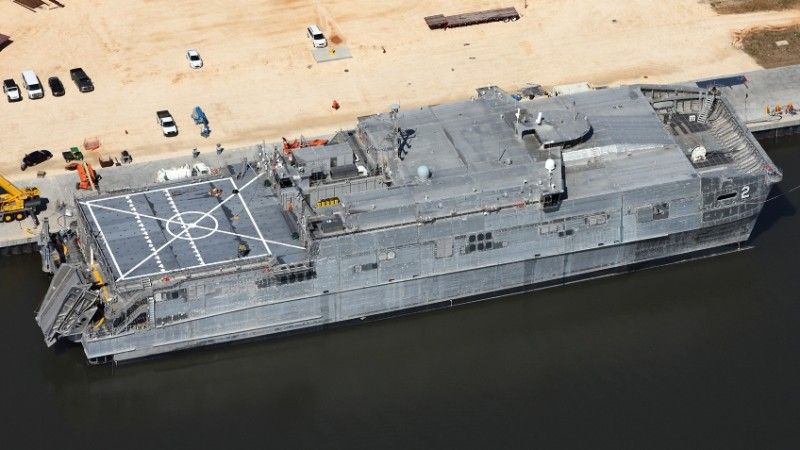 Czwarty okręt JHSV USNS „Fall Rivers” – fot. Austal