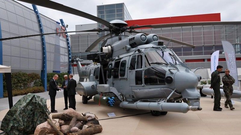 Śmigłowiec EC-725 Caracal. - fot. J. Sabak