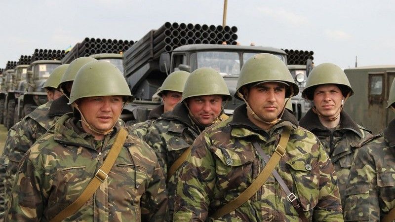 Ukraińska armia organizuje ćwiczenia na wschodzie kraju, ale nie jest w stanie odzyskać kontroli nad obszarami opanowanymi przez rebeliantów. Fot. mil.gov.ua