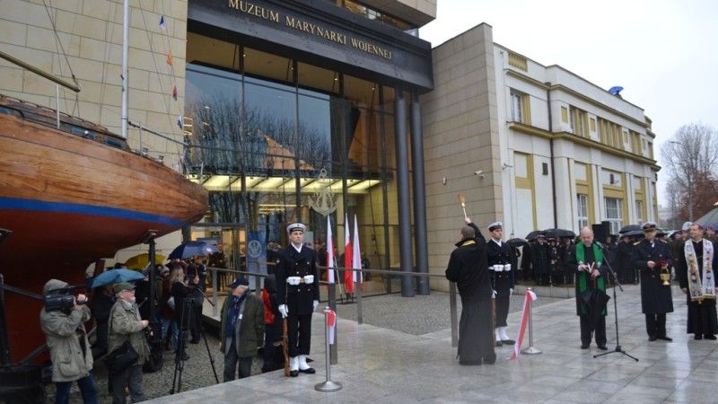 Uroczystość otwarcia Muzeum Marynarki Wojennej - fot. Maksymilian Dura