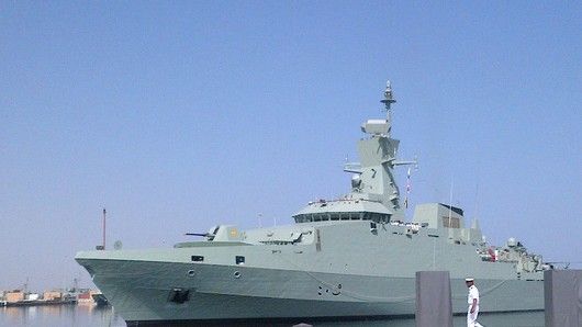 Pierwsza korweta typu Khereef przypłynęła do Omanu – fot. BAE Systems