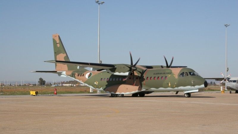 Algierski samolot transportowy C-295M - fot. Airbus Military