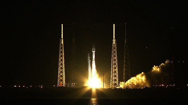 Start rakiety Atlas V- fot. NASA