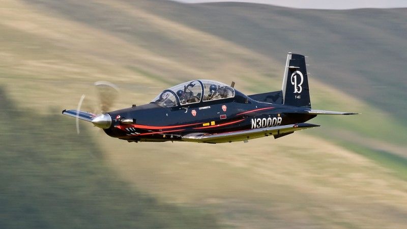 Meksykanie odebrali pierwsze cztery samoloty T-6C+ - fot. Hawker Beechcraft