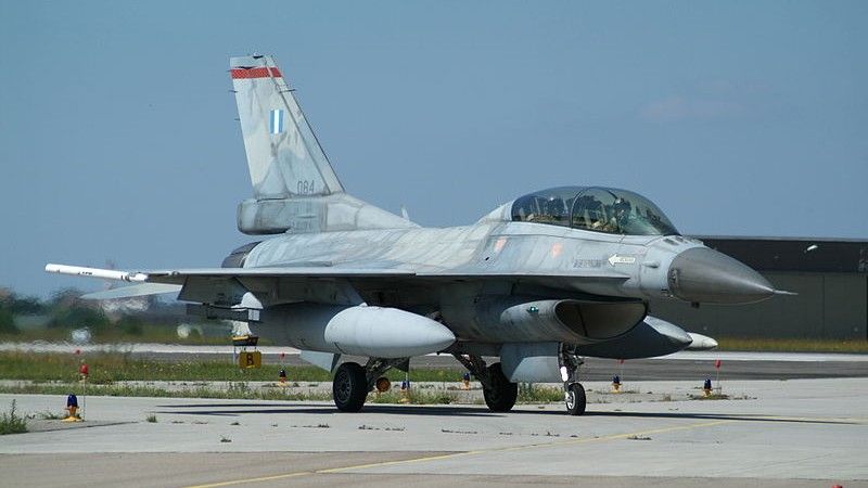 Grecki F-16D Fighting Falcon – fot. Wikimedia