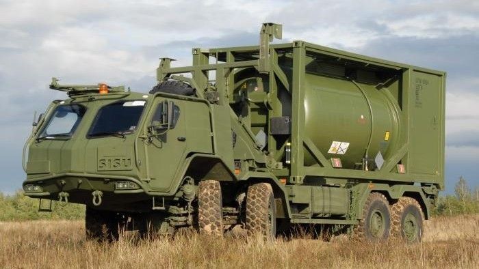Ciężki wóz ratowniczo-gaśniczy firmy Sisu - fot. SISU Defense