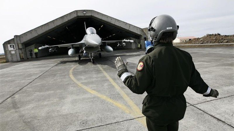 Norweskie F-16 rozpoczeły misję Icelandic Air Policing - fot. Luftforsvaret