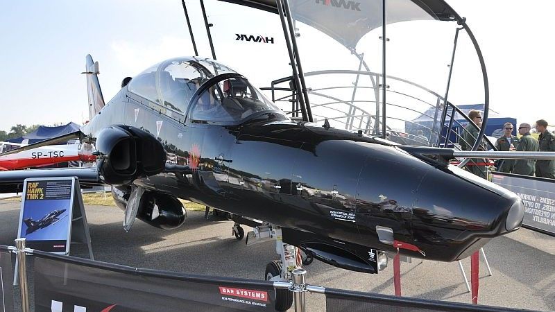 Samolot Hawk T Mk.2 na Air Show - fot. j. Sabak