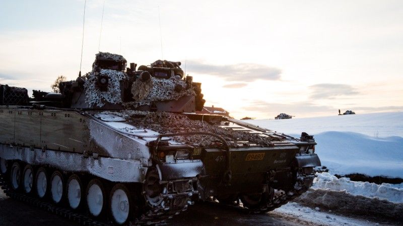 Norweski BWP CV-90. Podwozia ponad 30 pojazdów tego typu trafią do Estonii. Fot. Jan Egil Kvam / Hæren