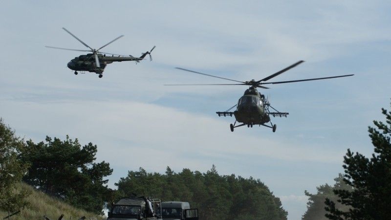 Śmigłowce Mi-17 eksploatowane przez eskadrę działań specjalnych mają zostać zmodernizowane - fot. Łukasz Pacholski
