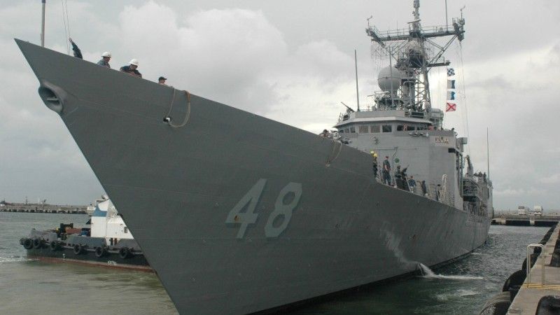 Fregata USS Vandergrift - fot. US Navy