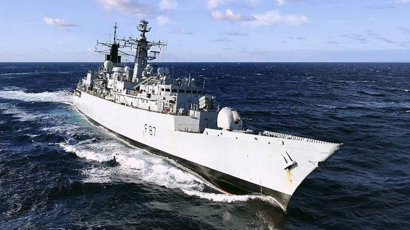 HMS Chatham, jedna z brytyjskich fregat Typu 22 wystawiona na sprzedaż - fot. Ministerstwo Obrony Wielkiej Brytanii