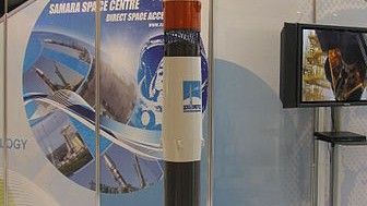 Model najnowszej wersji Sojuza prezentowany w 2011 roku - fot. Wikipedia
