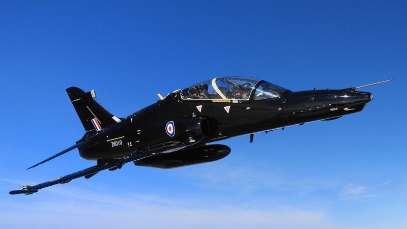 Samolot szkolenia zaawansowanego Hawk – fot. BAE Systems