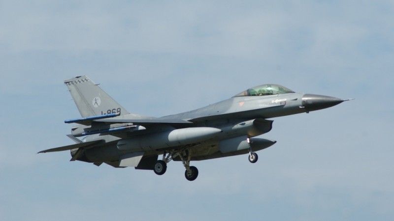 Holenderskie F-16 pozostaną w Afganistanie dłużej niż planowali wcześniej Holendrzy – fot. Łukasz Pacholski