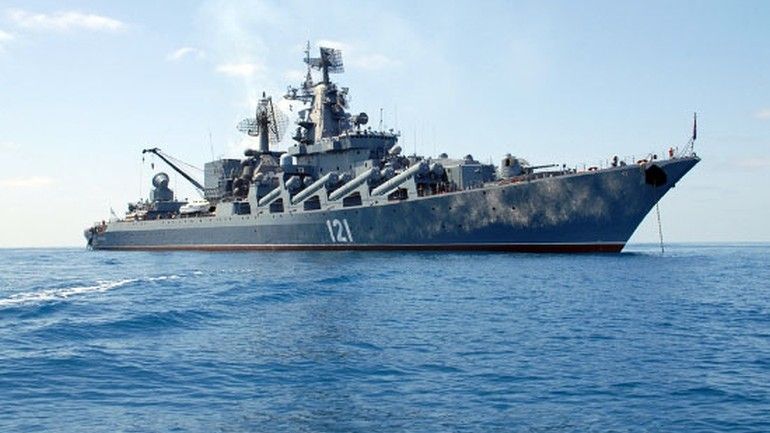 Okrętem dowodzenia egipsko–rosyjskiego ćwiczenia „Most przyjaźni-2015” jest krążownik rakietowy „Moskwa” - fot. mil.ru
