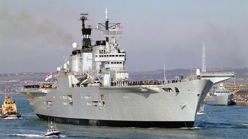 Lotniskowiec HMS „Ark Royal” wypłynął w swój ostatni rejs– fot. nosint.blogspot.com
