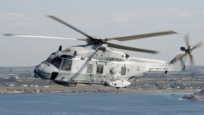 NH90 Caiman należący do Francuskiej Marynarki Wojennej – fot. wikipedia.org