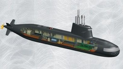 Wizja okrętu podwodnego projektu S-1000 - fot. Fincantieri