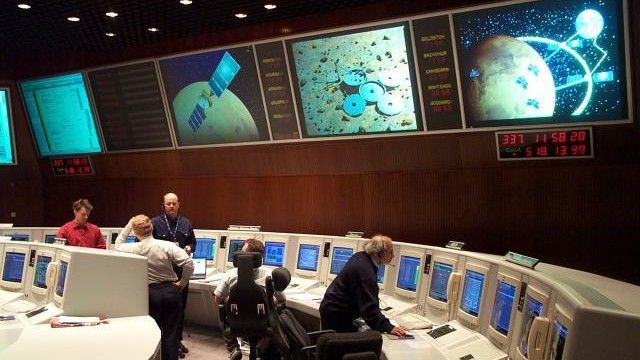 Centrum Operacji Kosmicznych ESOC fot. Wikimedia Commons