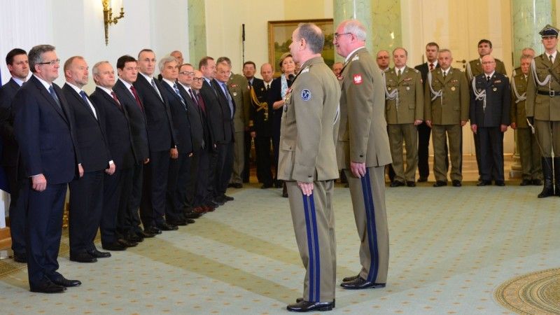 Uroczystość przekazania obowiązków szefa sztabu generalnego WP (fot. mon.gov.pl)