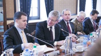 Na czele delegacji polskiej stali podsekretarz stanu w MON ds. polityki obronnej Robert Kupiecki oraz podsekretarz stanu w MSZ Bogusław Winid- fot. mon.gov.pl