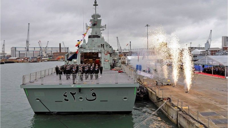 Koncern BAE Systems przekazał Omanowi trzecią korwetę typu Khereef – fot. BAE Sytems Maritime
