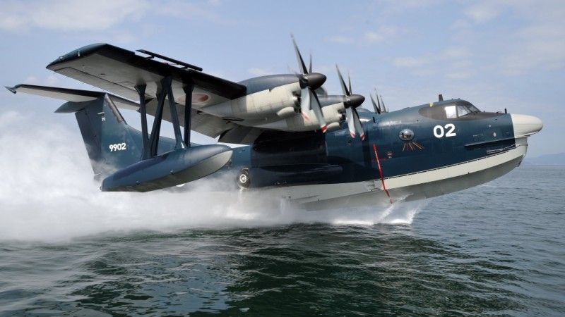 Indie finalizują zakup japońskich łodzi latających US-2– fot. www.indiandefence.com