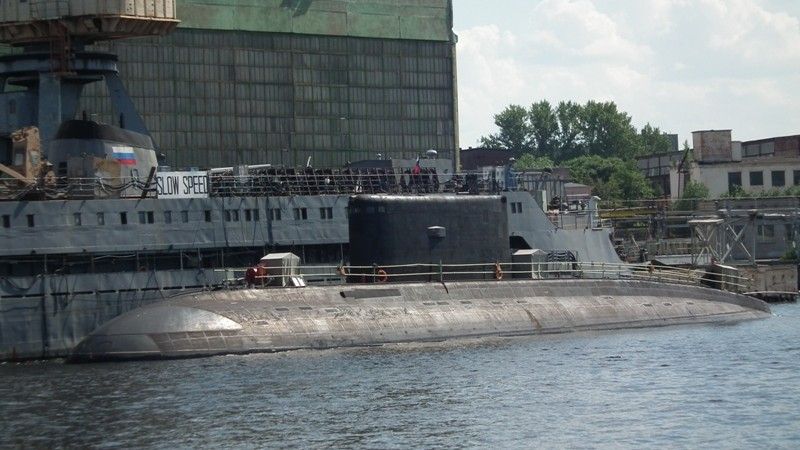 Okręt podwodny projektu 636. Fot. A. Nitka/Defence24.pl