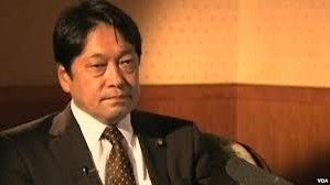 Minister obrony Japonii Itsunori Onodera - fot. voanews.com