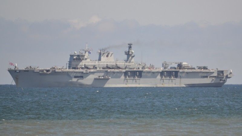 HMS „Ocean”. Fot. M.Dura