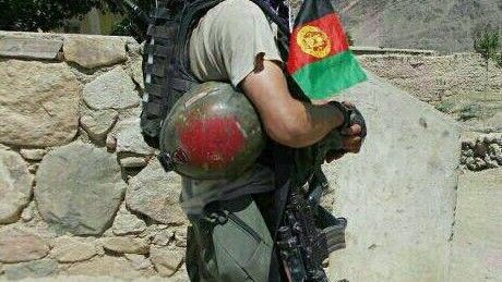 Członek afgańskiej straży granicznej - fot. ISAF media.