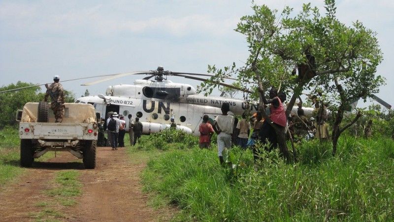 Siły pokojowe w Sudanie wzmocnią w lipcu trzy śmigłowce Mi-17 z Indonezji  - fot.  http://exoticplanes.blogspot.com/