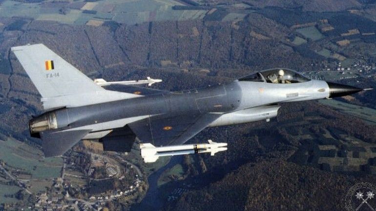 Belgijski F-16. Fot. LMTAS