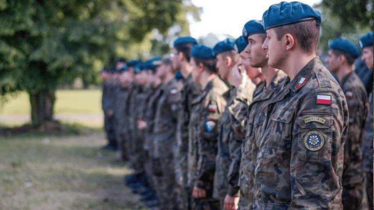 BWP wycofujący się przez przeprawę. Fot. Klaudia Potakowska, JS4008 Łódź/ via st. plut. ZS Damian Gołuch/JS 3030 Żywiec