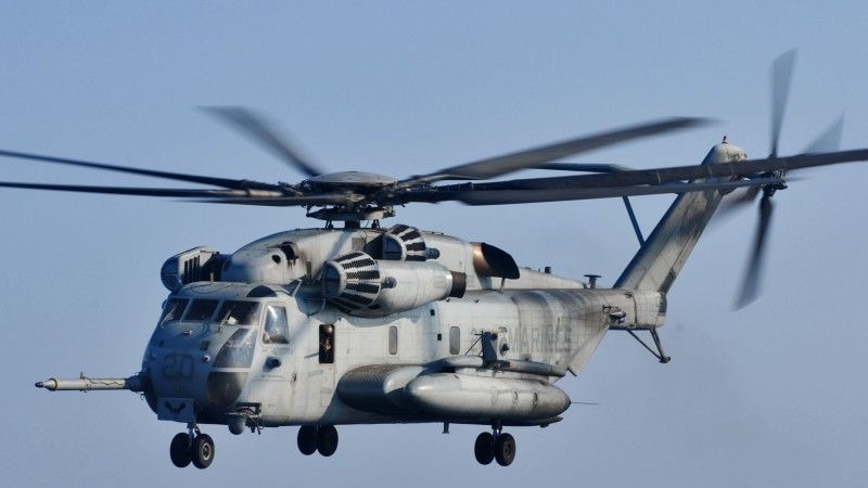 Przy granicy z Koreą Północną rozbił się amerykański śmigłowiec CH-53 – fot. US Navy
