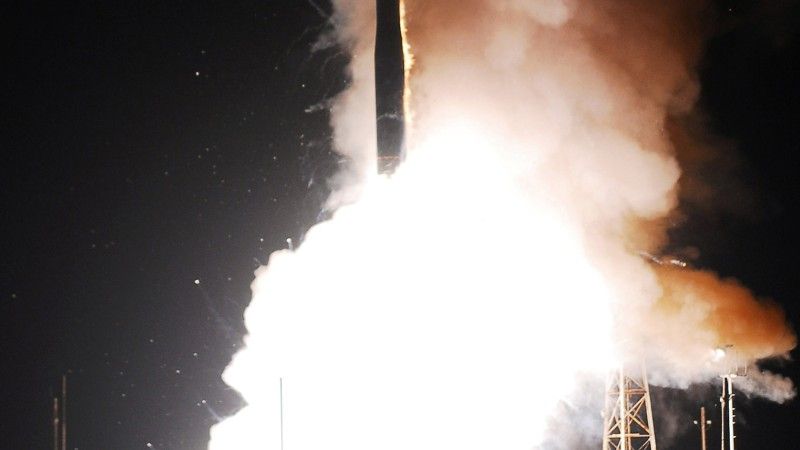 Start rakiety Minuteman III, fot. af.mil