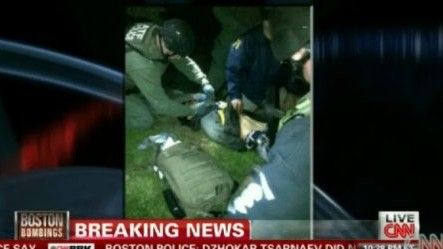 Policja i FBI ujęła Dżochara Carnajewa (fot. CNN)