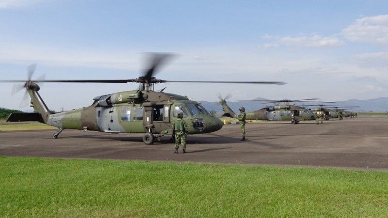 Kolumbijskie S-70i Black Hawk International – fot. Sikorsky