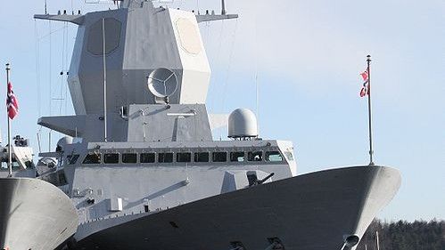 Norweska fregata klasy Fridtjof "KNM Helge Ingstad"- fot. no.wikipedia