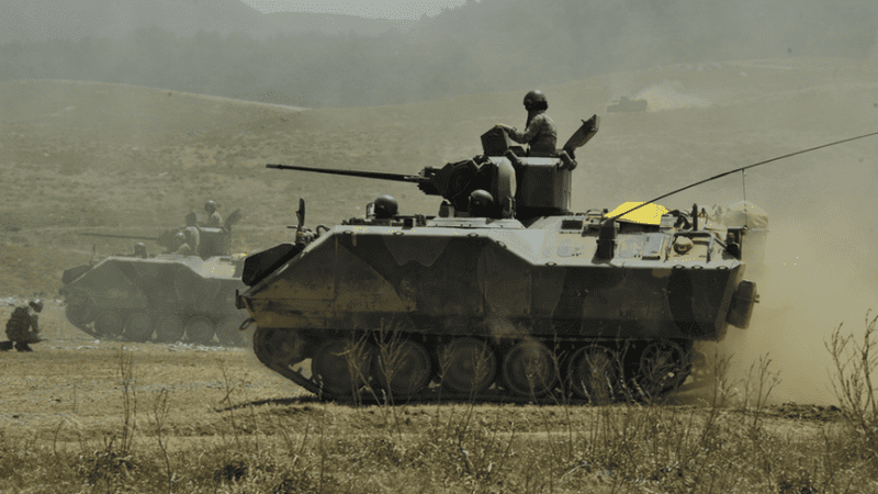 Pododdziały zmechanizowane tureckiej armii na ćwiczeniach. Fot. Siły zbrojne Turcji.
