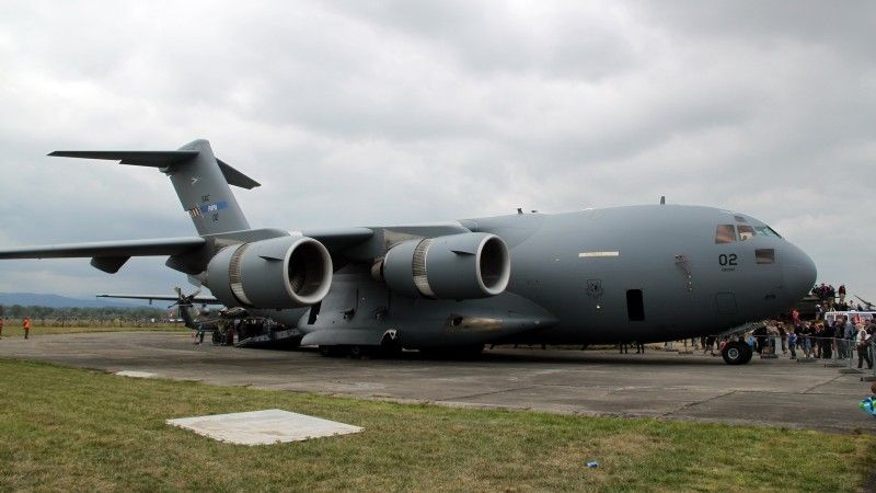 C-17A z jednostki NATO Strategic Airlift Capability