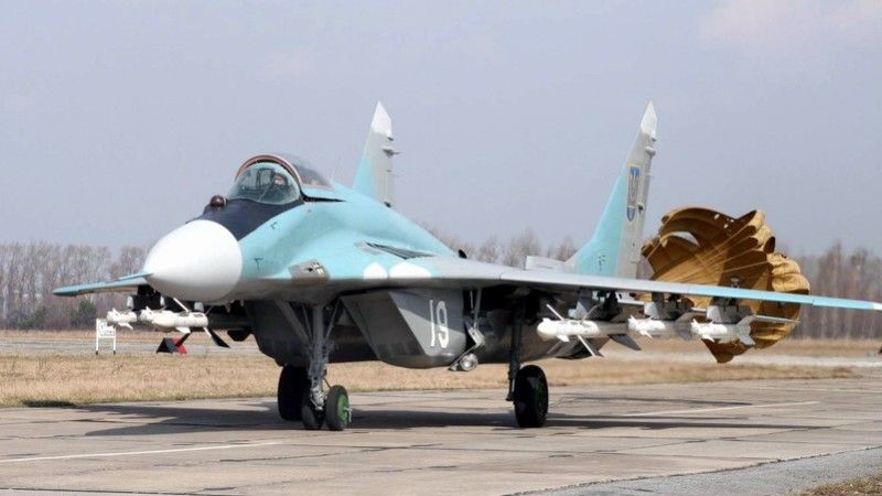 Ukraińskie siły powietrzne uruchamiają samoloty MiG-29, które z braku pieniędzy były trzymane w rezerwie – fot. Wikipedia