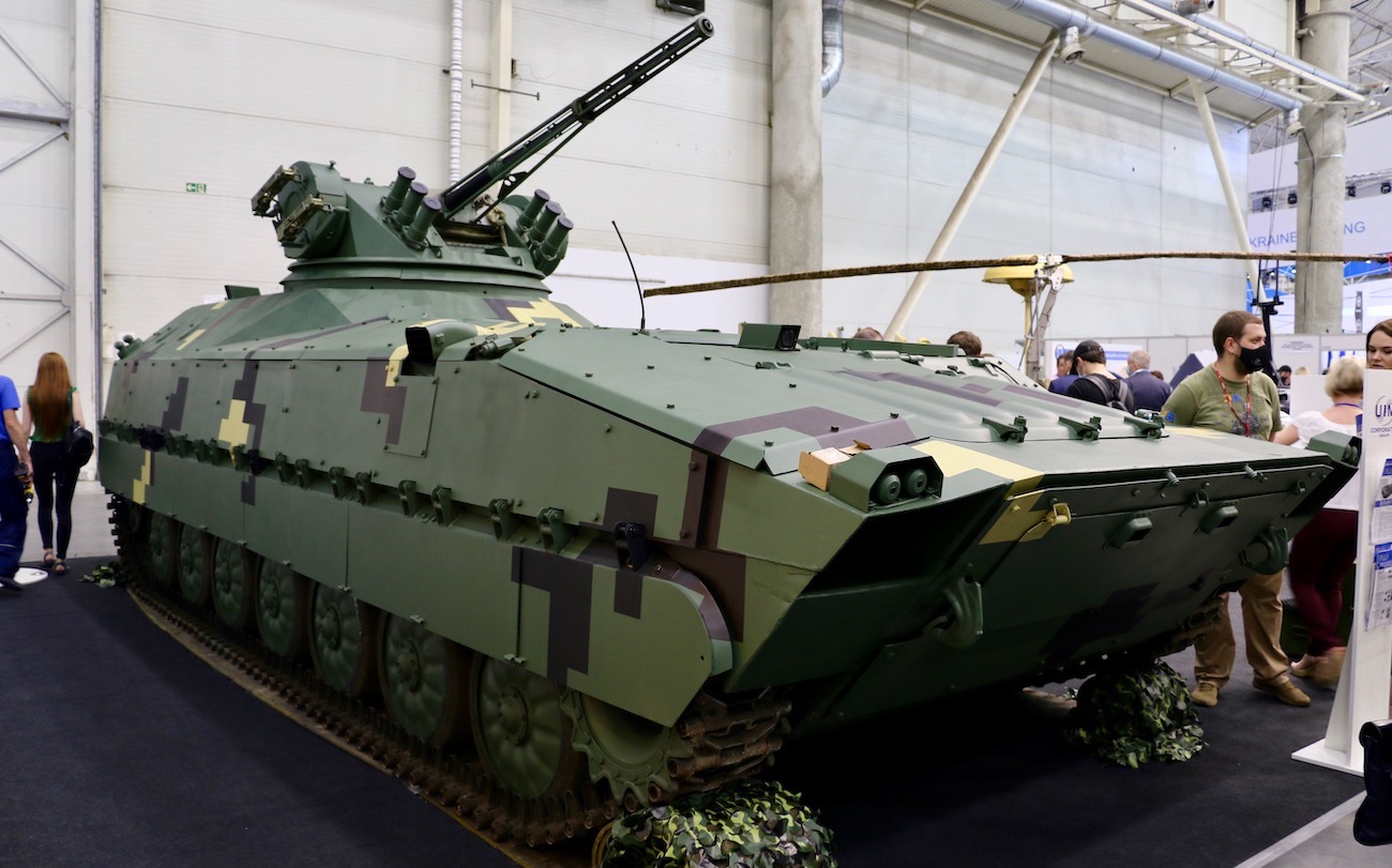 Ukraiński prototyp BWP wciąż walczy