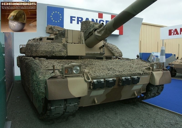 IDEX 2023: Francuzi zmodernizują emirackie czołgi